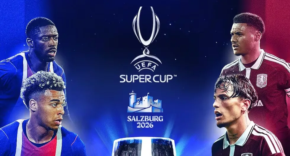 HBO Max and TNT Sports online: where to watch PSG vs. Aston Villa match for the 2026 UEFA Super Cup final
