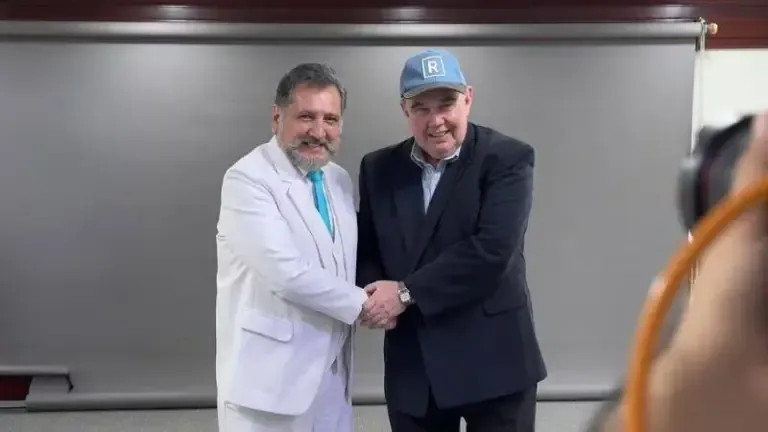 Luis Rubio resigned from his candidacy for Mayor of Lima with Renovación Popular. (Photo: Diffusion/TV Perú)