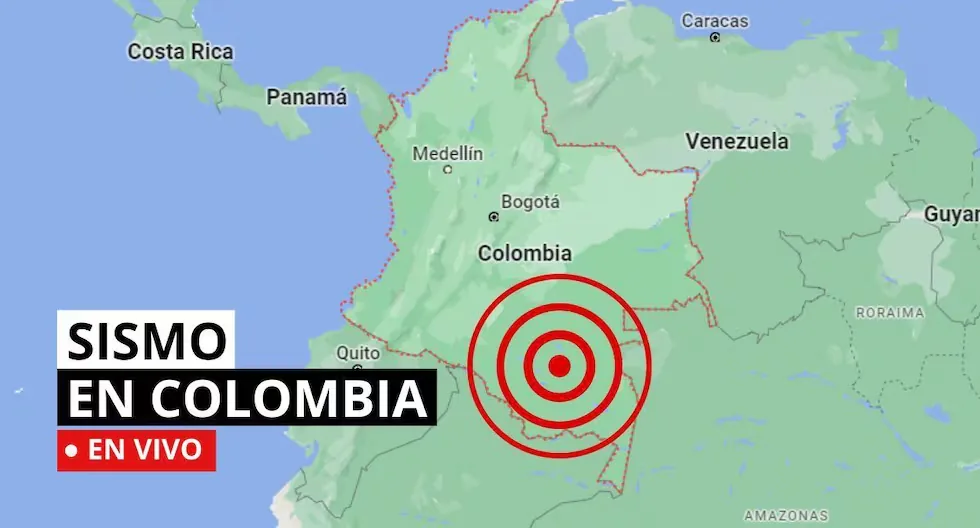 Earthquake in Colombia today, Sunday, August 2: epicenter and magnitude of the latest tremor
