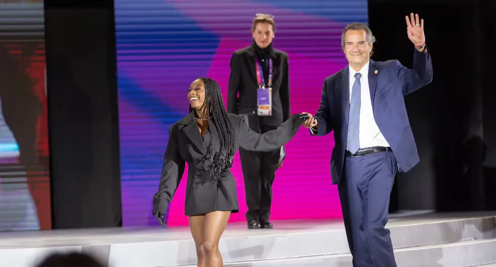 Simone Biles Conference: schedule, TV channel, and where to watch the event for the Lima 2027 Pan American Games countdown