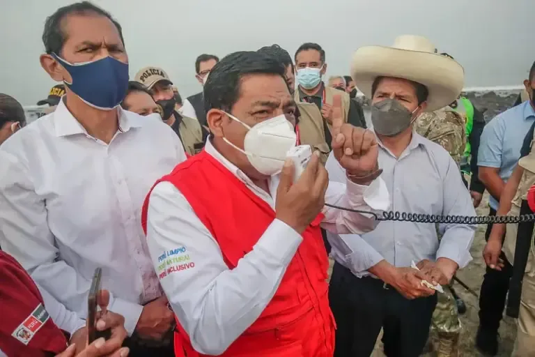 Rubén Ramírez, former minister of Pedro Castillo, resigned from his candidacy with Perú Libre. (Photo: Presidency of Peru)