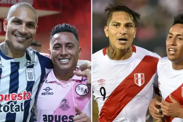 Paolo Guerrero and Christian Cueva star in an emotional reunion after the Alianza Lima vs. Sport Boys match