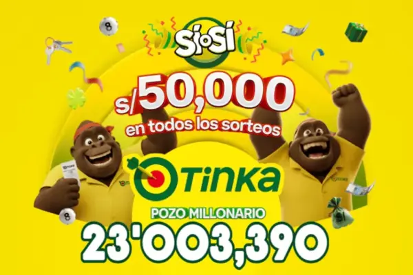 La Tinka Draw: Find out today's Million Jackpot, Sunday, August 9, and how to play