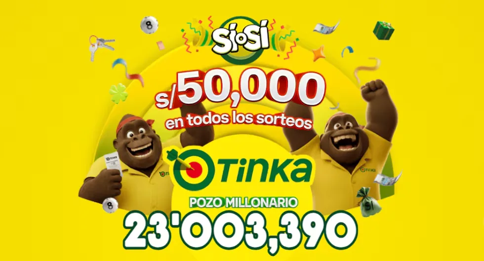 La Tinka Draw: Find out today's Million Jackpot, Sunday, August 9, and how to play