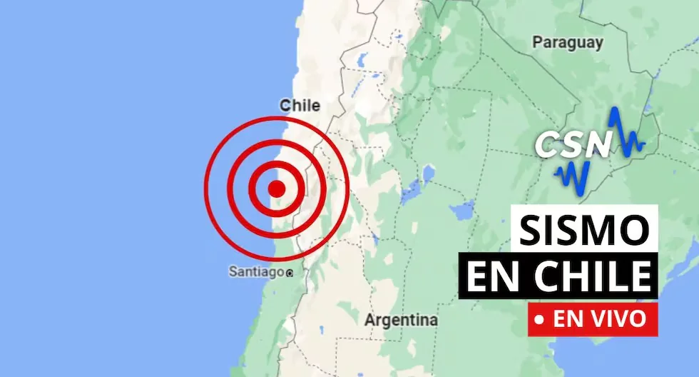 Earthquake in Chile TODAY, Sunday, August 2: epicenter of the latest quake according to CSN report