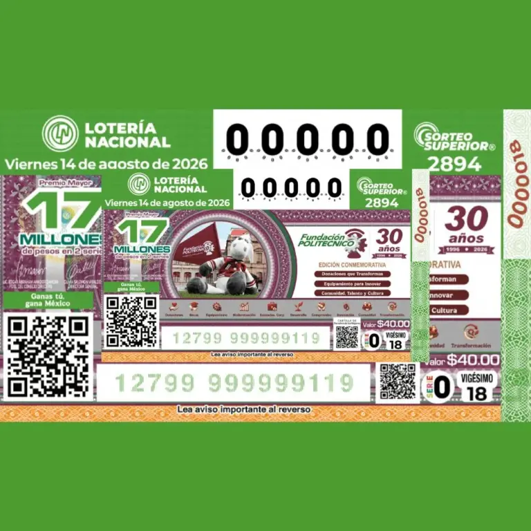 Results of the Superior Draw 2894: winning numbers and prizes for Friday, August 14
