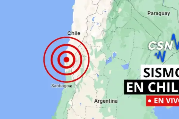 Earthquake in Chile today, Thursday, August 20: magnitude and epicenter according to the latest CSN report
