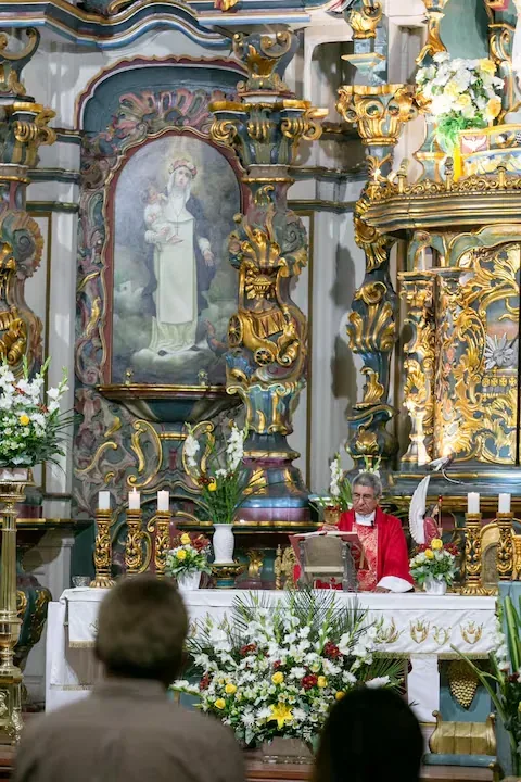 La Iglesia de San Sebastián es el lugar donde Santa Rosa de Lima fue bautizada en 1586. El templo forma parte de los espacios históricos vinculados a sus primeros años de vida. (Foto: El Comercio)