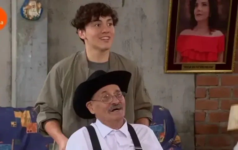 Leandro Hernández se suma a la serie como el nieto de ‘Don Gilberto’. (Foto: Captura de YouTube /