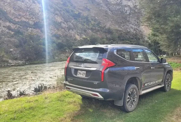What stands out most at the rear of the Montero Sport is the design of the light cluster. (Photo: Fernando Roca)