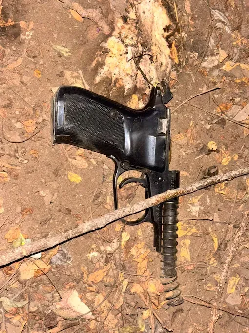 Seized weapon.
Photo: PNP