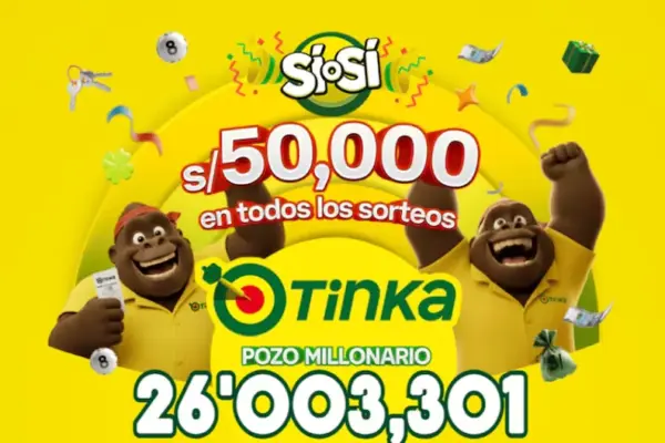 La Tinka Raffle: learn about the Millionaire Jackpot for Sunday, August 30 and how to play