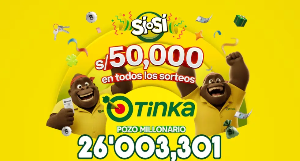 La Tinka Raffle: learn about the Millionaire Jackpot for Sunday, August 30 and how to play