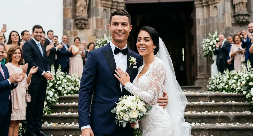 Everything you need to know about the wedding of Cristiano Ronaldo and Georgina Rodríguez