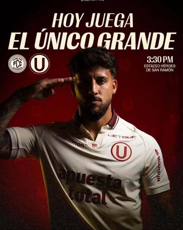 Universitario vs FC Cajamarca LIVE: follow all the pre-match coverage for the fifth round of the Clausura Tournament