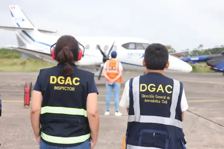 Investigations continue at the accident site. The CIAA collects technical evidence, while the DGAC verifies compliance with aeronautical regulations by the operating company. (Photo: MTC)
