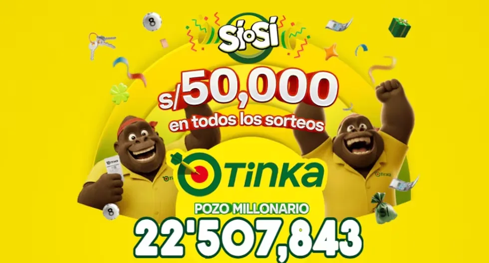 La Tinka live: result of Wednesday, August 5 and millionaire jackpot of S/ 22.5 million