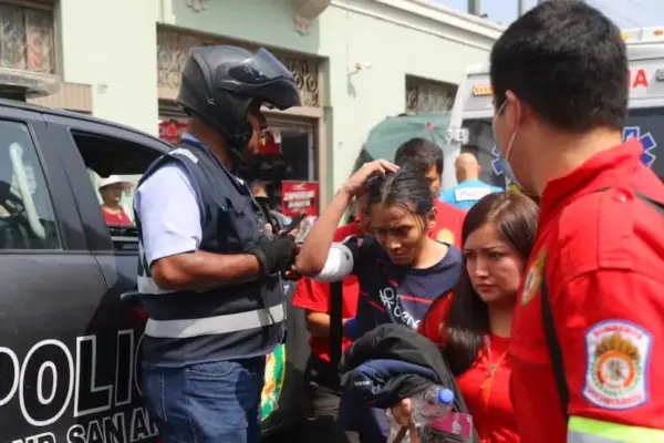 Downtown Lima: money changer murdered in robbery near the Central Market and Capón Street