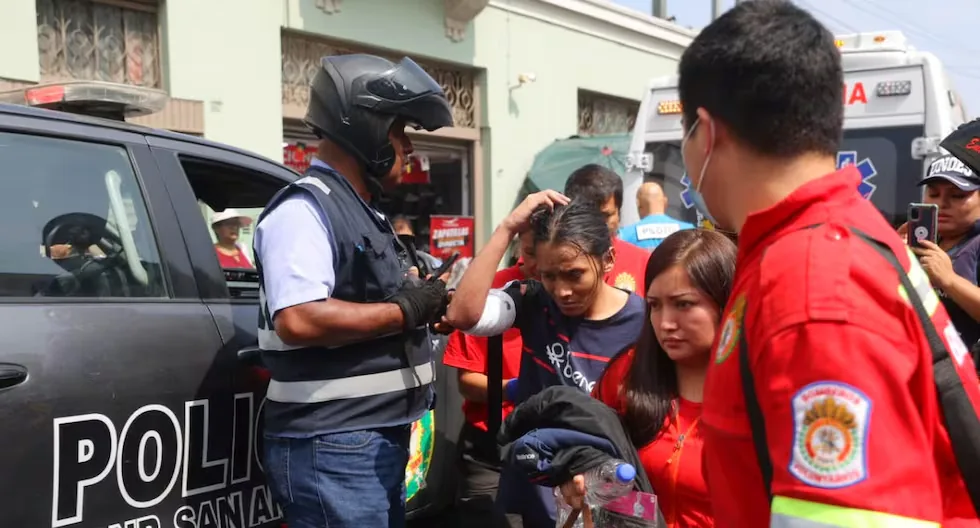 Downtown Lima: money changer murdered in robbery near the Central Market and Capón Street