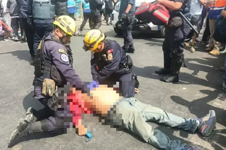 Downtown Lima: money changer murdered in robbery near the Central Market and Capón Street