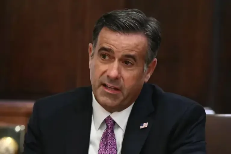 CIA Director John Ratcliffe speaks during a cabinet meeting with U.S. President Donald Trump, August 26, 2025. (Photo by Mandel NGAN / AFP).
