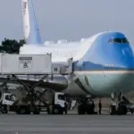 This is how Trump escaped from Air Force One: he used a catering truck amid threats from Iran