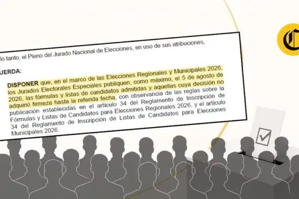 Elections 2026: more than 25 lists could compete for the Mayor of Lima after key milestone in the schedule