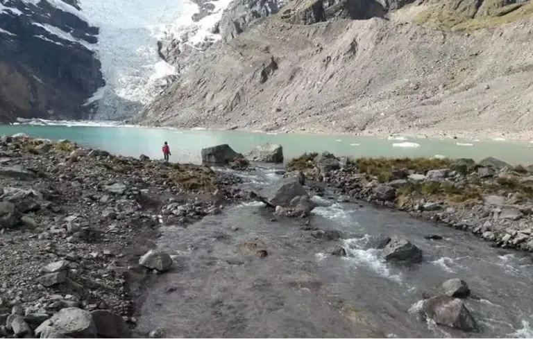 Concern about the damage caused due to the overflow of the Upiscocha lagoon, in the district of Ocongate | Photo: Facebook / Ocongate - Cusco (Courtesy)