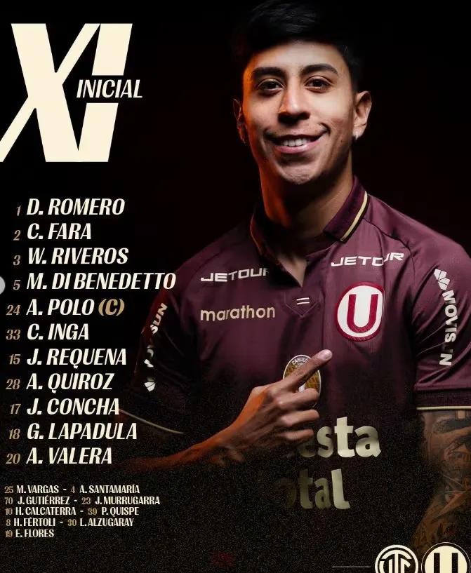 Universitario vs UTC LIVE: minute by minute of the match for the Clausura Tournament