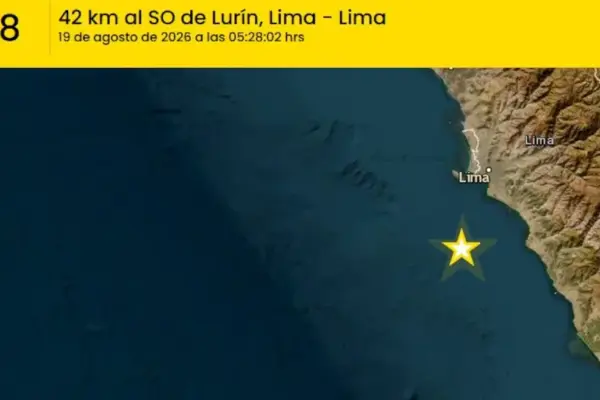 Magnitude 4.8 earthquake recorded in Lurín, according to the IGP report