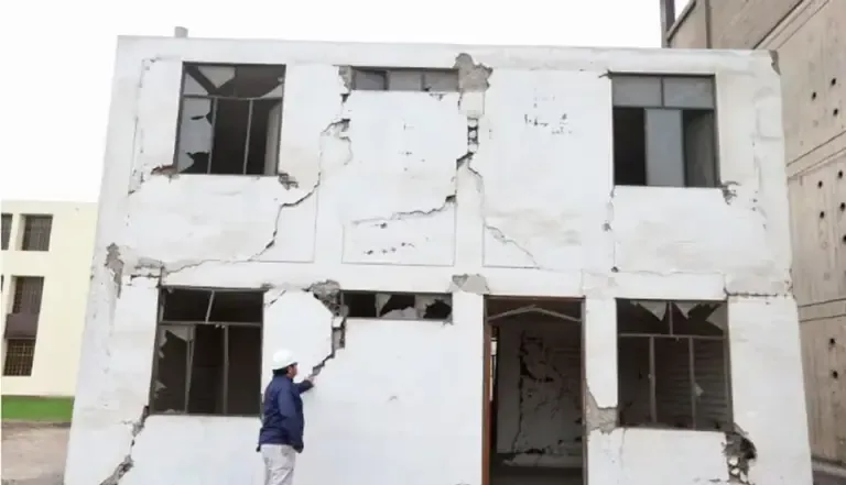 In Peru, only 3.5% of homes have property insurance (Photo: Andina)