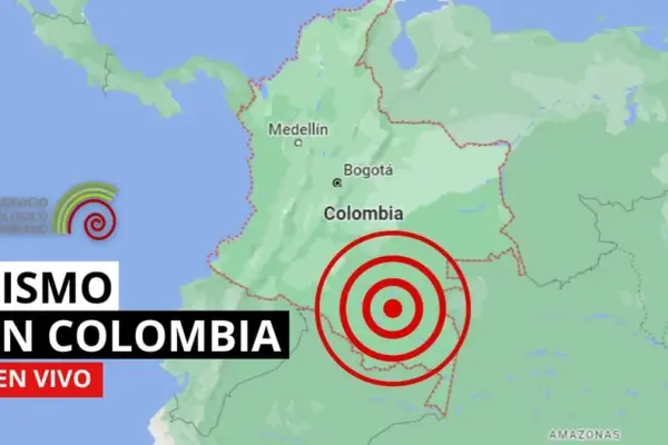 Earthquake in Colombia today, Saturday, August 15: magnitude and epicenter of the latest tremor