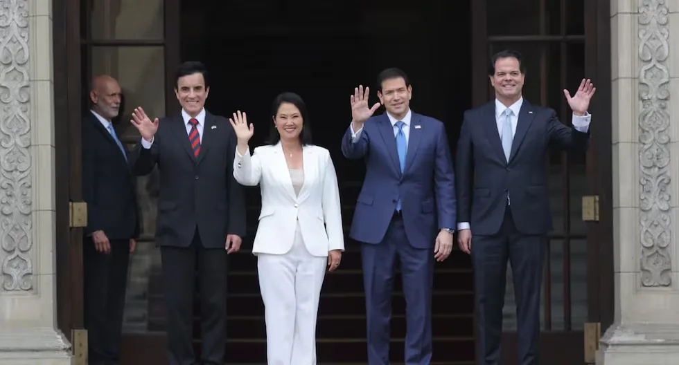 LIVE: Keiko Fujimori and Marco Rubio give a statement after meeting at the Government Palace
