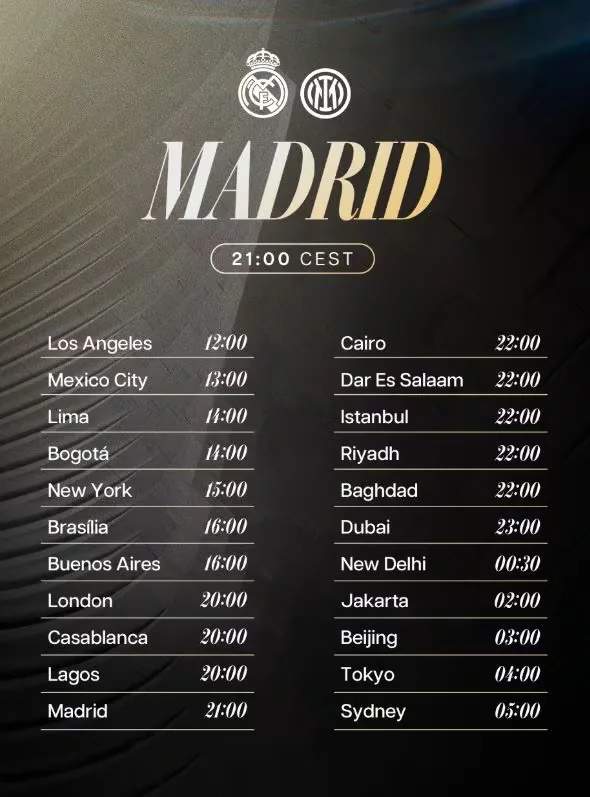 Real Madrid vs Inter live: minute by minute of the Champions League match at the Bernabéu