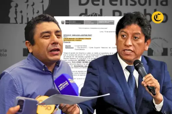 Guillermo Bermejo: Anti-Terrorism Prosecutor's Office requests reports from Josué Gutiérrez, Ombudsman