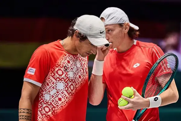 The series extends! Buse and Huertas del Pino fell to Vallejo and Vergara in doubles for the 2026 Davis Cup