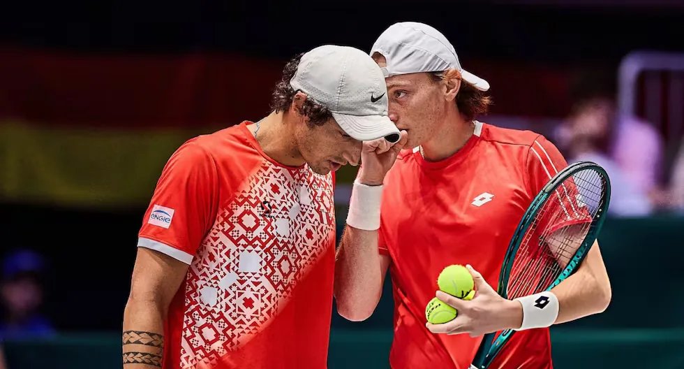 The series extends! Buse and Huertas del Pino fell to Vallejo and Vergara in doubles for the 2026 Davis Cup