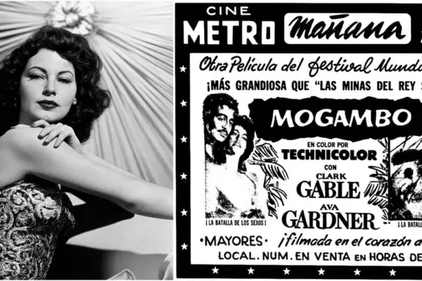 Ava Gardner in Africa: when the diva wrote in El Comercio about her life during the filming of ‘Mogambo’