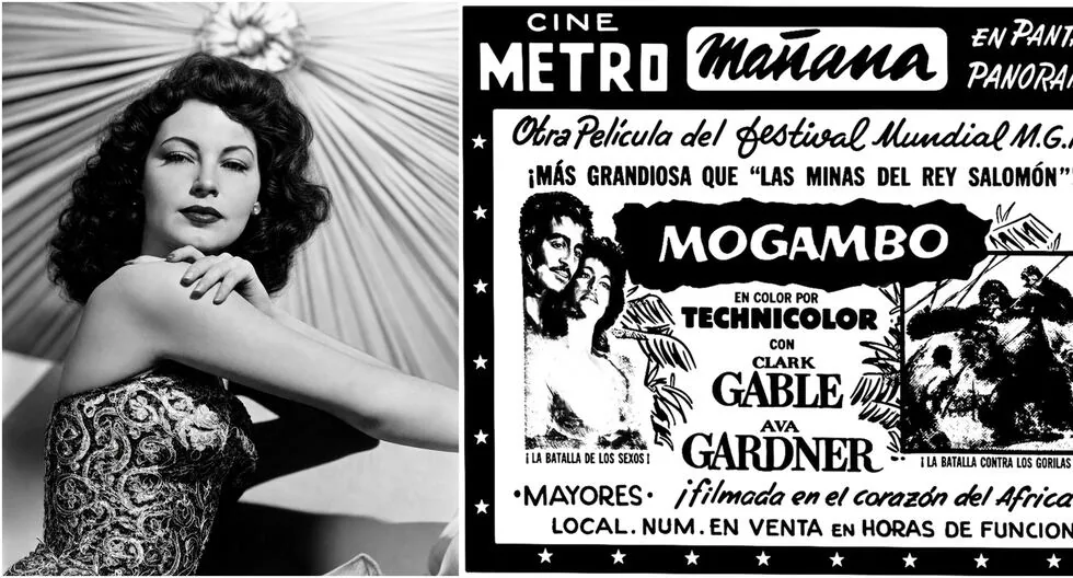 Ava Gardner in Africa: when the diva wrote in El Comercio about her life during the filming of ‘Mogambo’