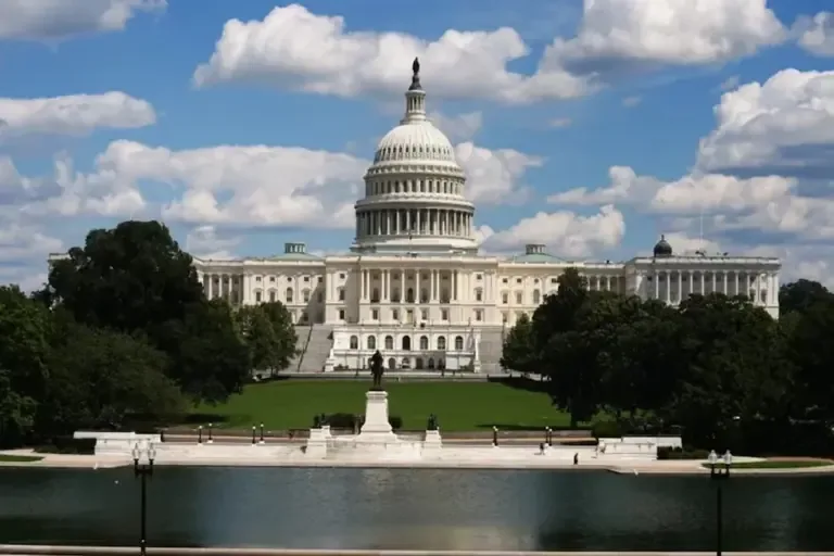 The U.S. federal Capitol in Washington, August 25, 2026. (Julia Demaree Nikhinson / AP)