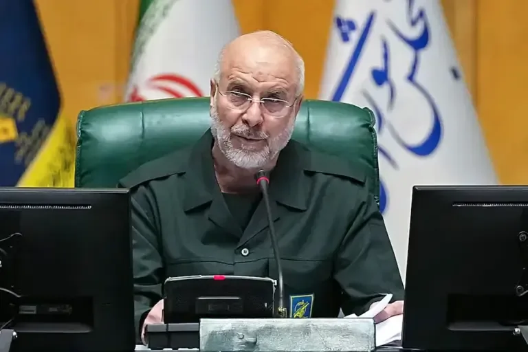 Mohamad Baqer Qalibaf, Iran's chief negotiator. (ICANA NEWS AGENCY / AFP).