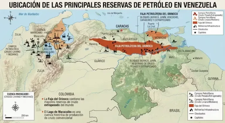 Venezuela's oil reserves. (Image generated with AI, Gemini).
