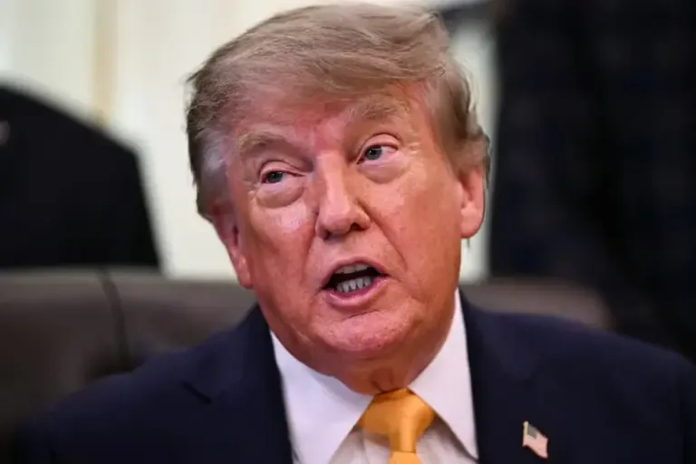 U.S. President Donald Trump delivers a speech before signing executive orders related to beef processing and ranchers, September 4, 2026. (Photo by Kent NISHIMURA / AFP).