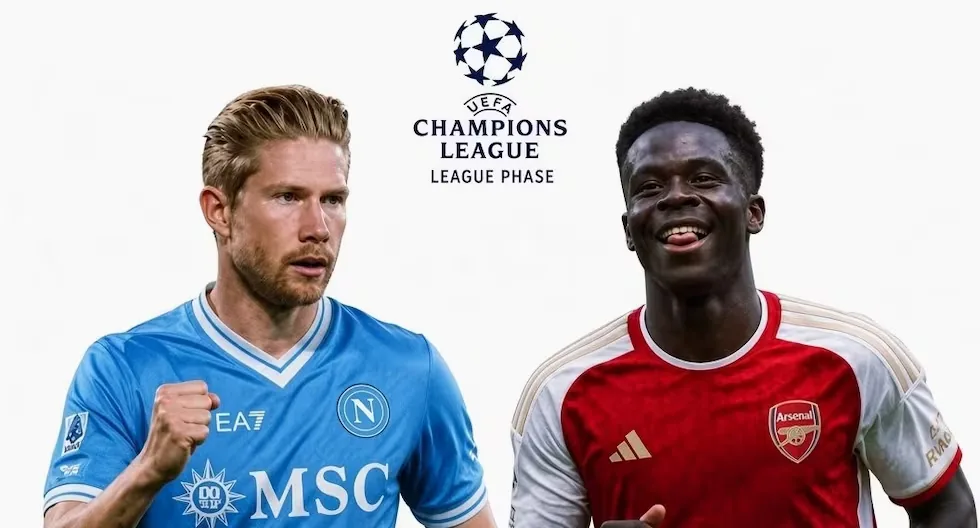 Napoli vs. Arsenal: fecha, horarios y canales para ver partido por UEFA Champions League