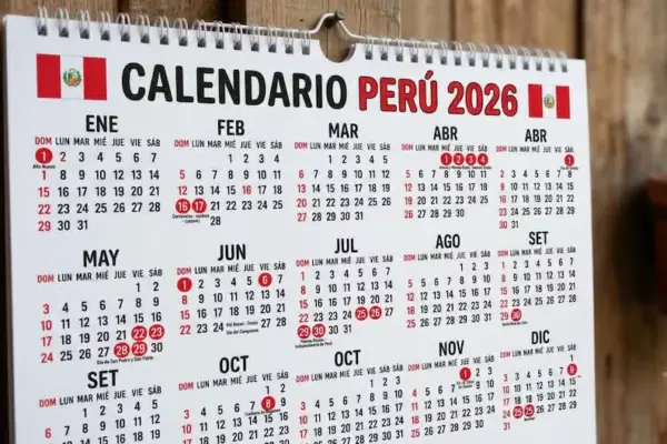 September without holidays: when will be the next holiday of 2026 in Peru?