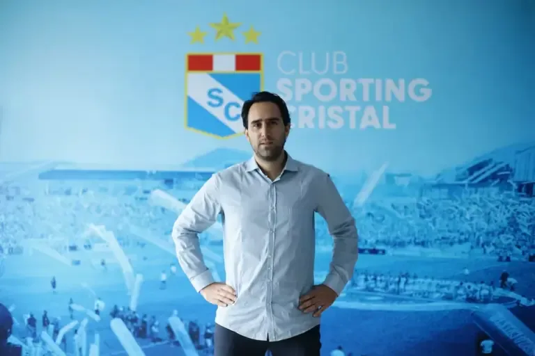 Joel Raffo has been president of Sporting Cristal since October 2019 (Jesús Saucedo/ GEC)
