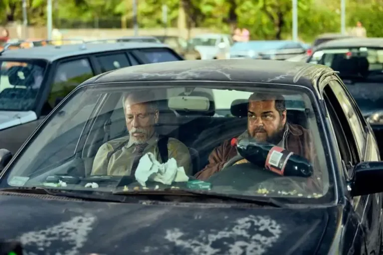 Yayo y Barassi en una escena de la serie