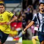Which TV channels broadcast América vs. Monterrey and what time does the Leagues Cup semifinal match start?