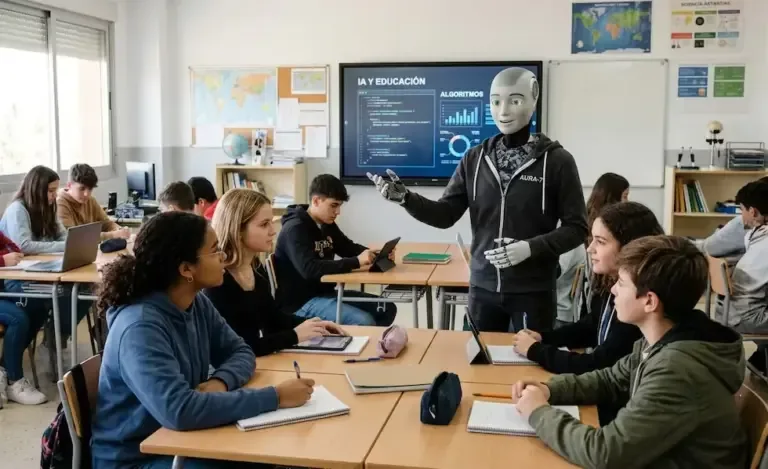 Artificial intelligence has already arrived in classrooms. (Reference photo: generated with AI / Gemini)